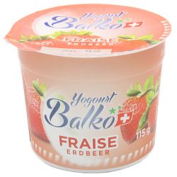 Yahourt Balko Fraise