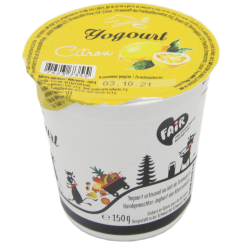 Yahourt du Moléson citron