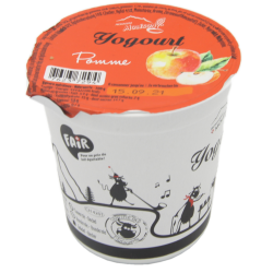 Yahourt du Moléson pommes
