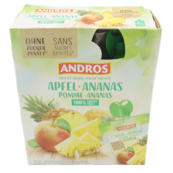 Compotes pomme - ananas