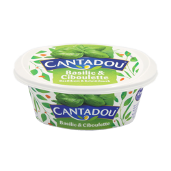 Cantadou, basilic & ciboulette