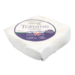 Tomme nature lait équitable