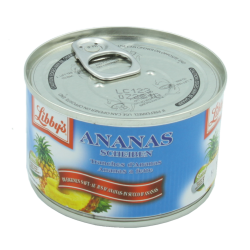 Tranches d'ananas en boîte