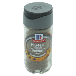 Poivre noir moulu