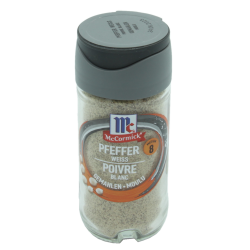 Poivre blanc moulu