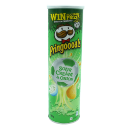 Pringels sour cream & oignons