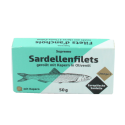 Filets d'anchois roulés aux...