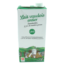 Lait vaudois entier UHT...