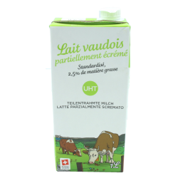 Lait vaudois partiellement...