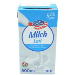 Lait partiellement écrémé 1,5%